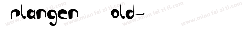ErlangenDB Bold字体转换